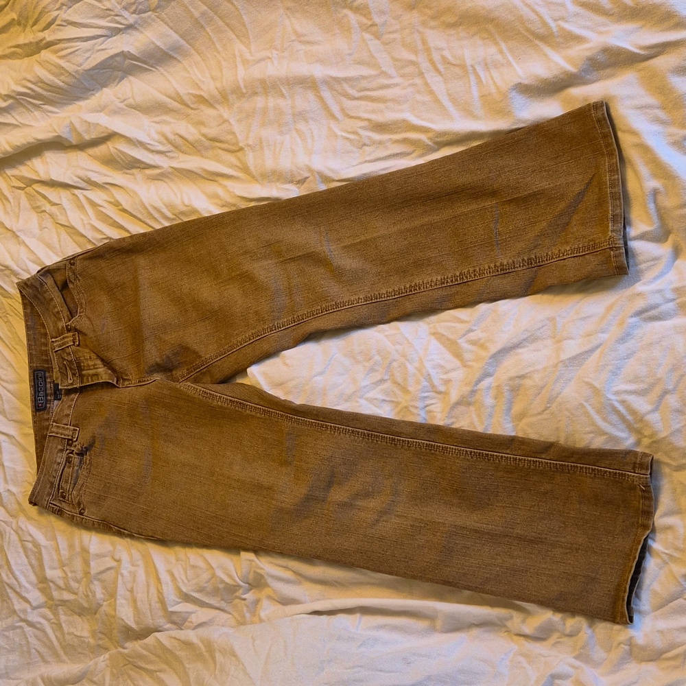 Baccini Tan Jeans